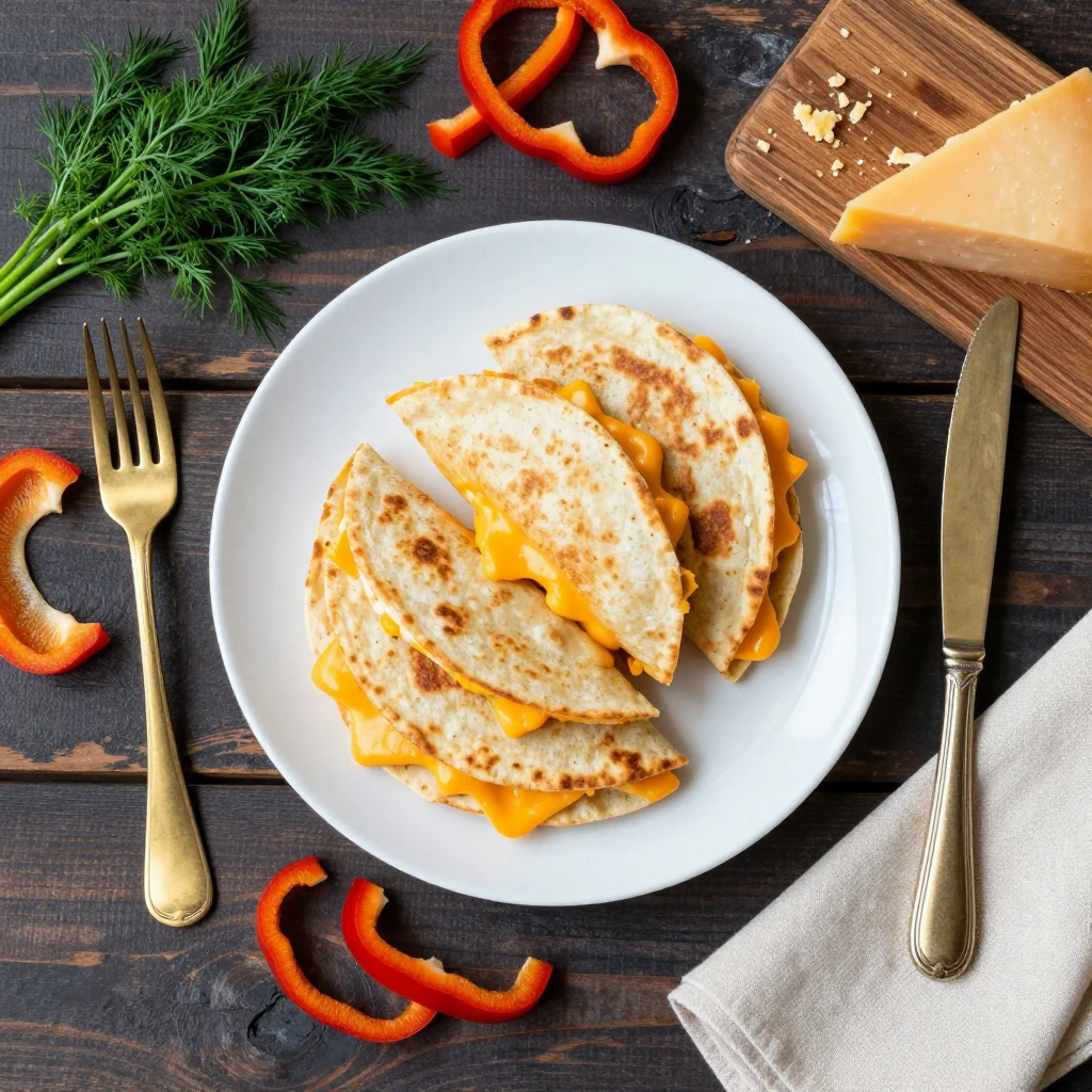 Quesadillas mit Käse