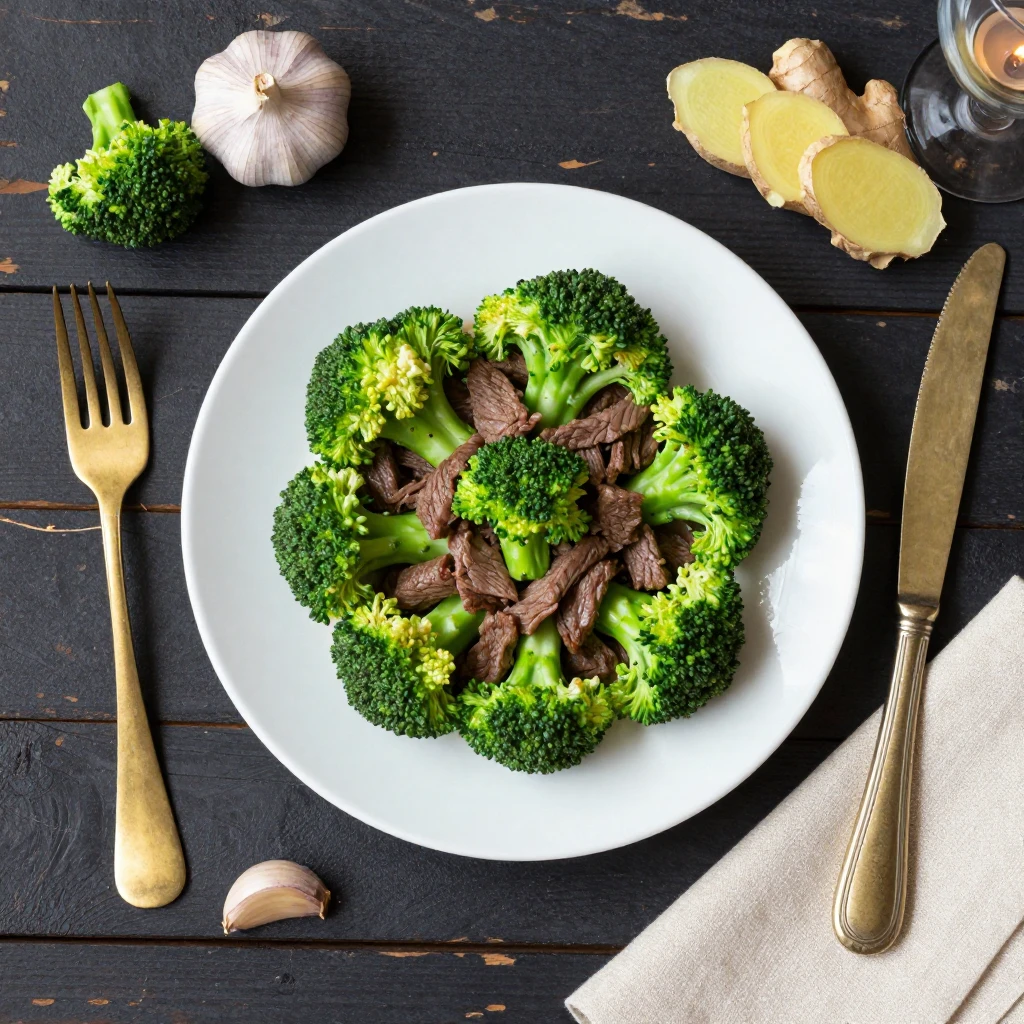 Rindfleisch-Brokkoli-Batch