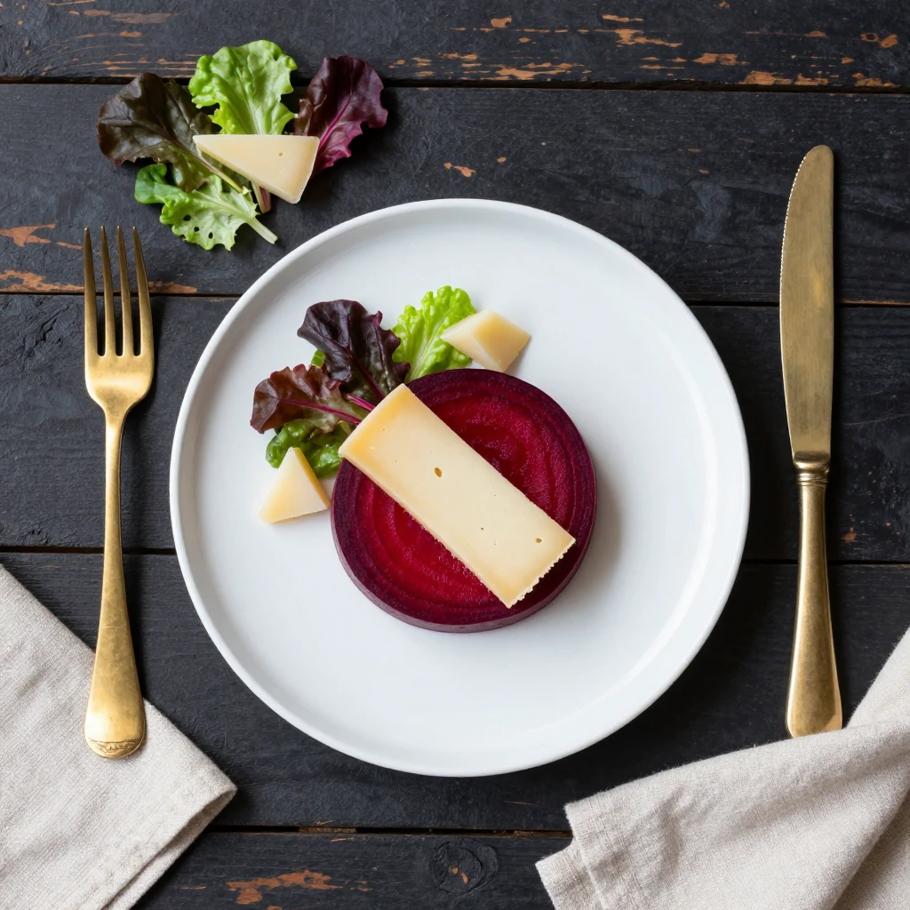 Rote Bete mit Ziegenkäse