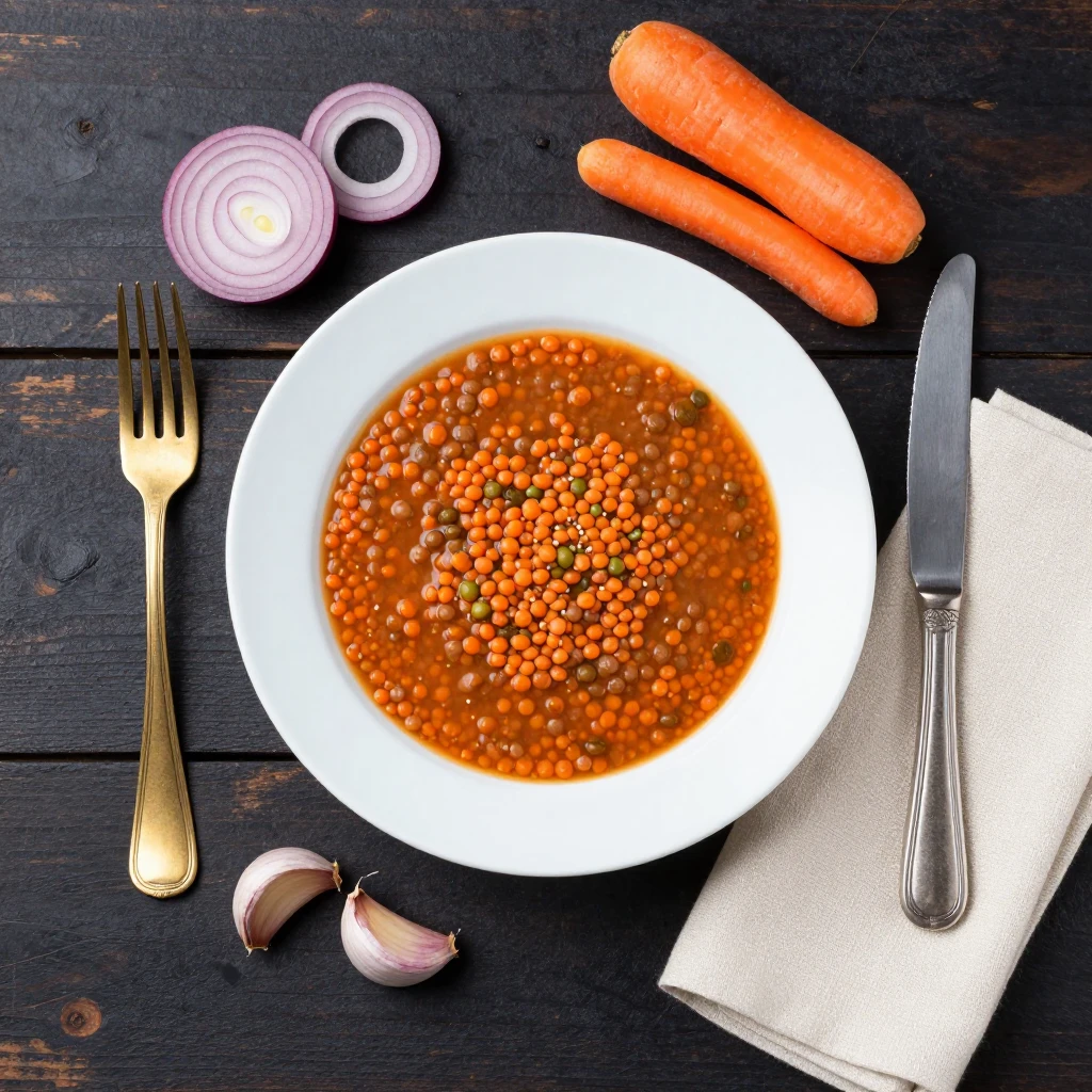 Rote Linsensuppe