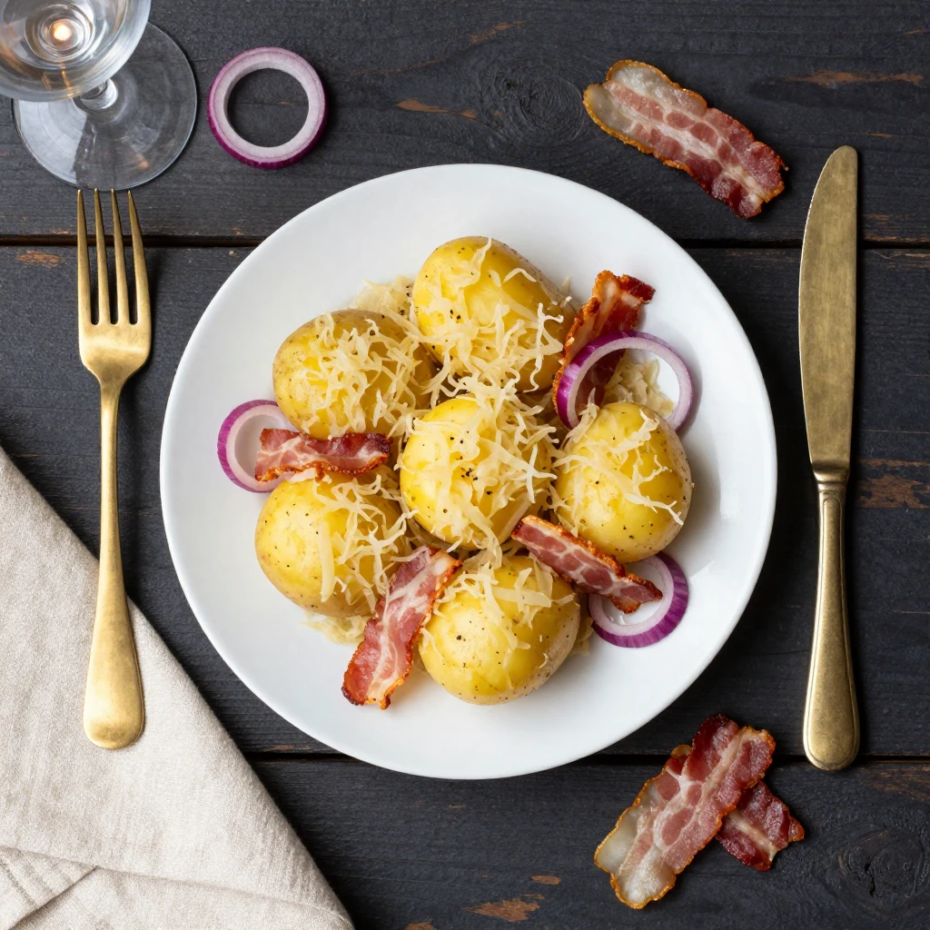 Sauerkraut-Kartoffeln