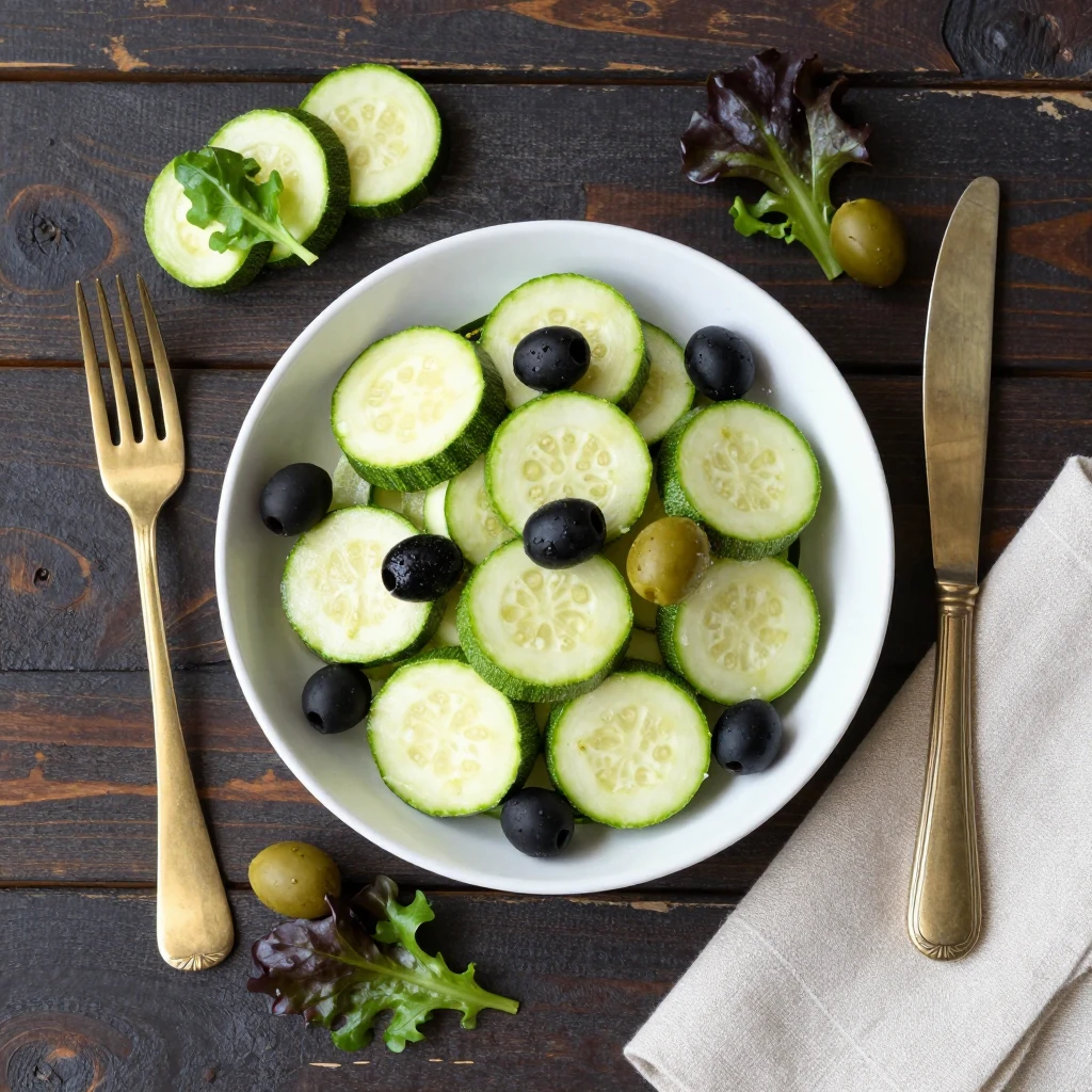 Schneller Zucchini-Salat
