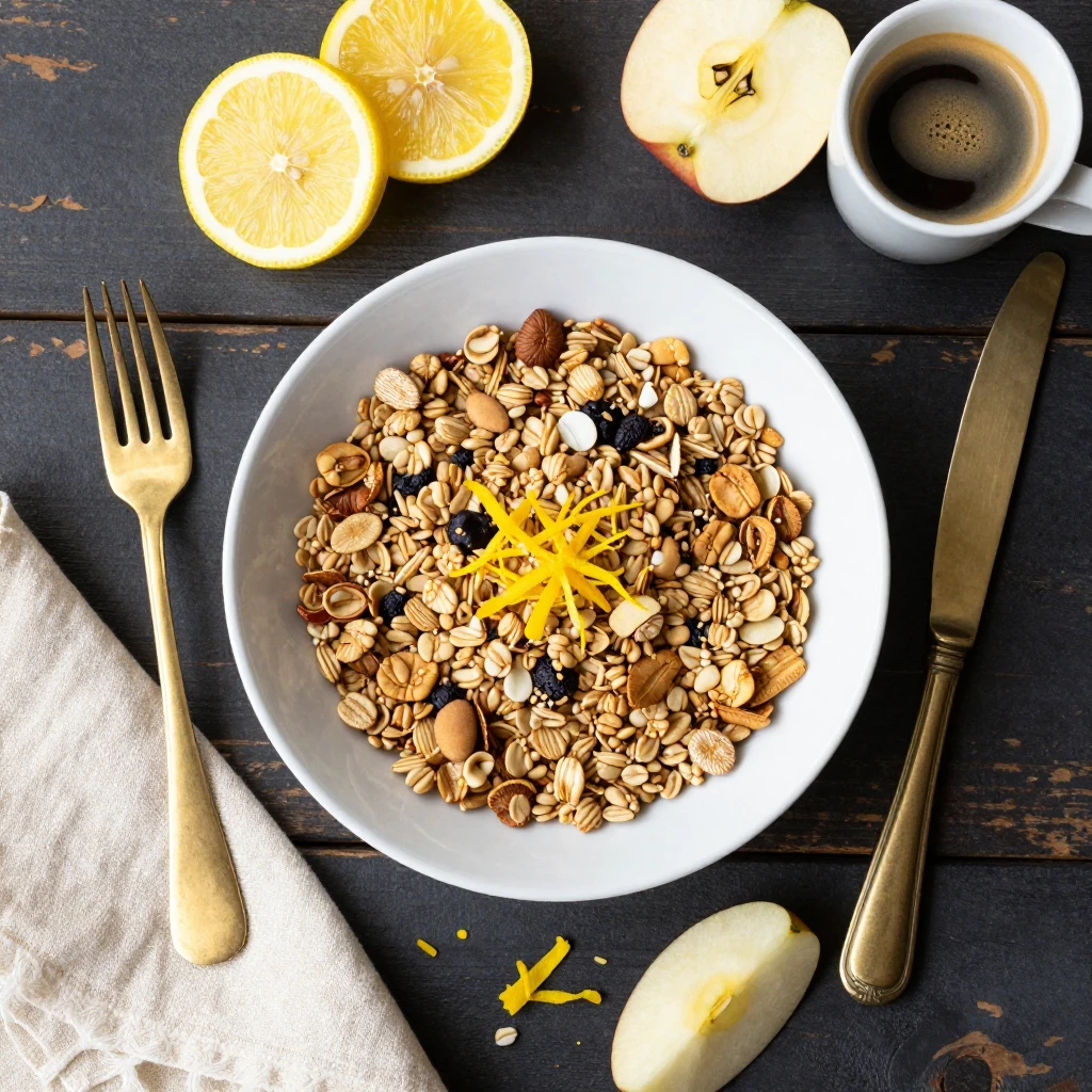 Schnelles Bircher Müsli
