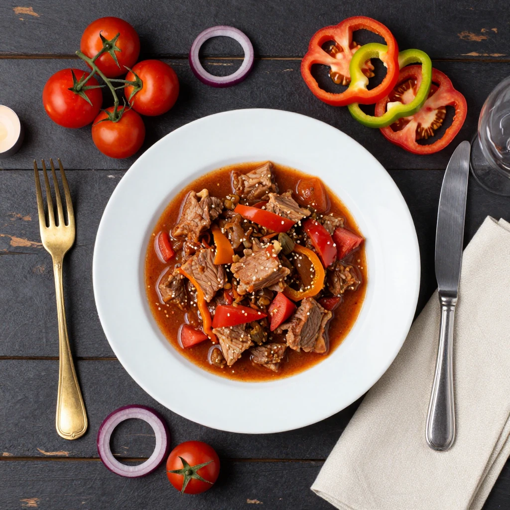 Schweinegulasch