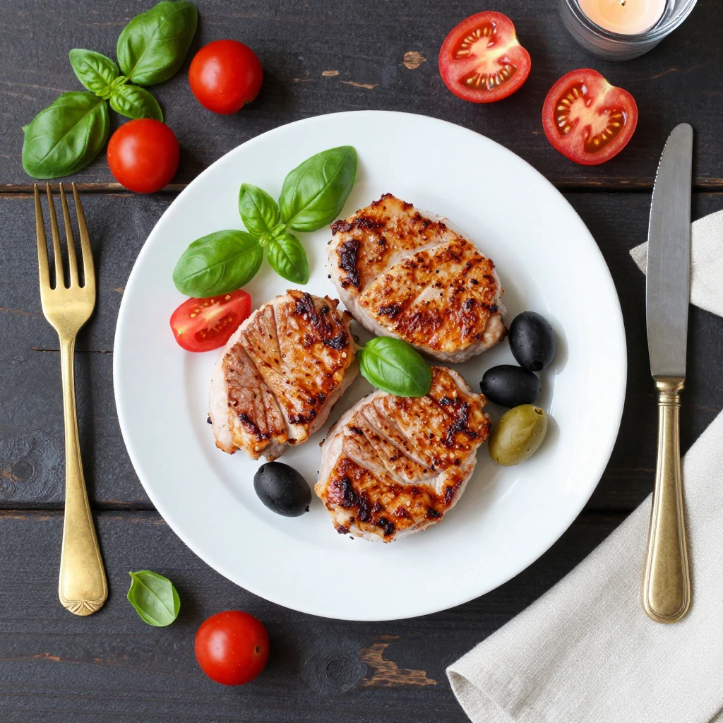 Schweinemedaillons überbacken