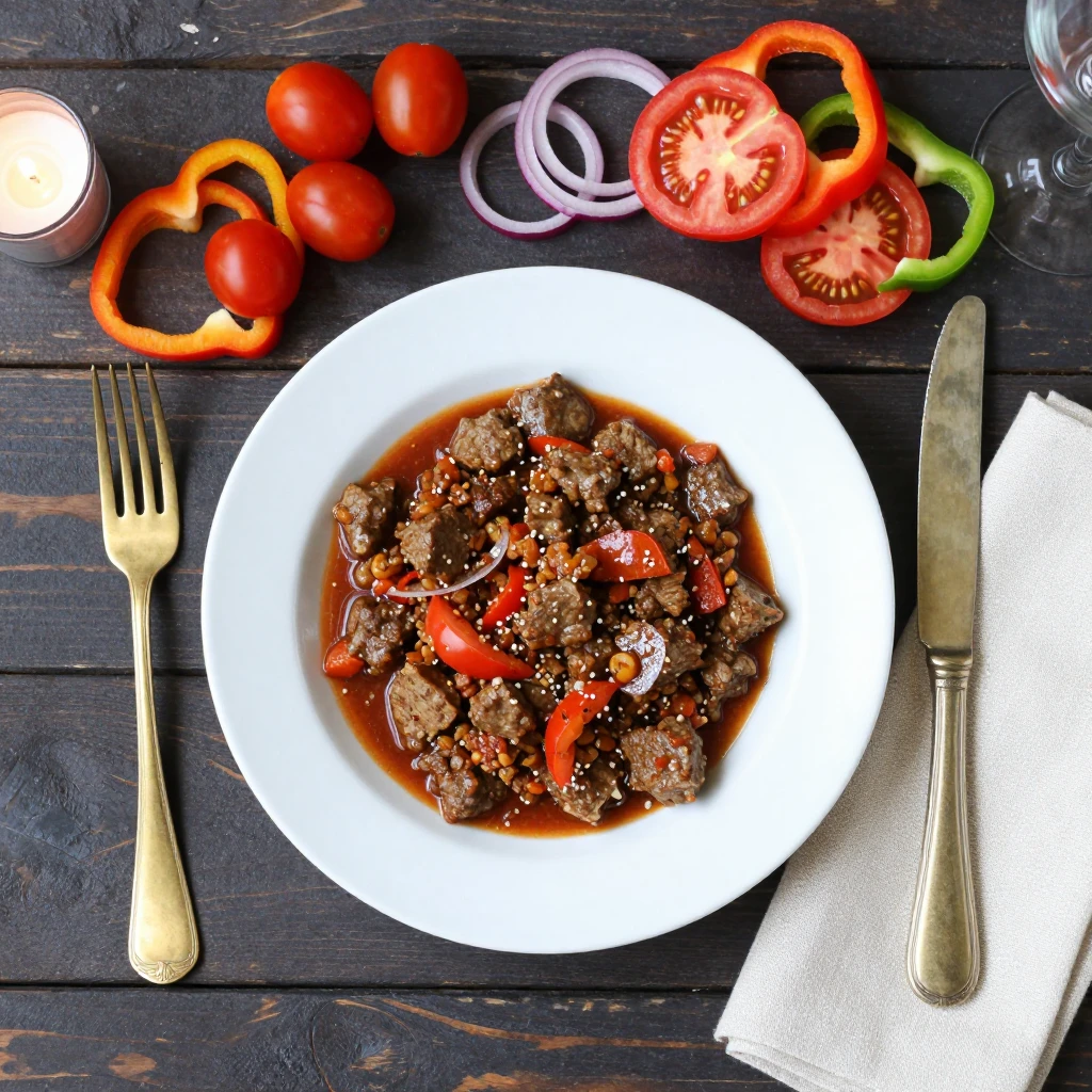 Seitan-Gulasch