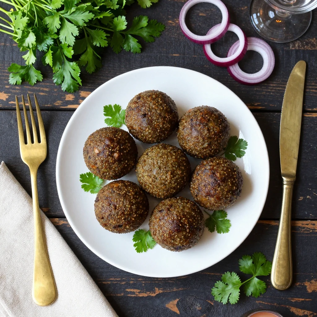 Selbstgemachte Falafel