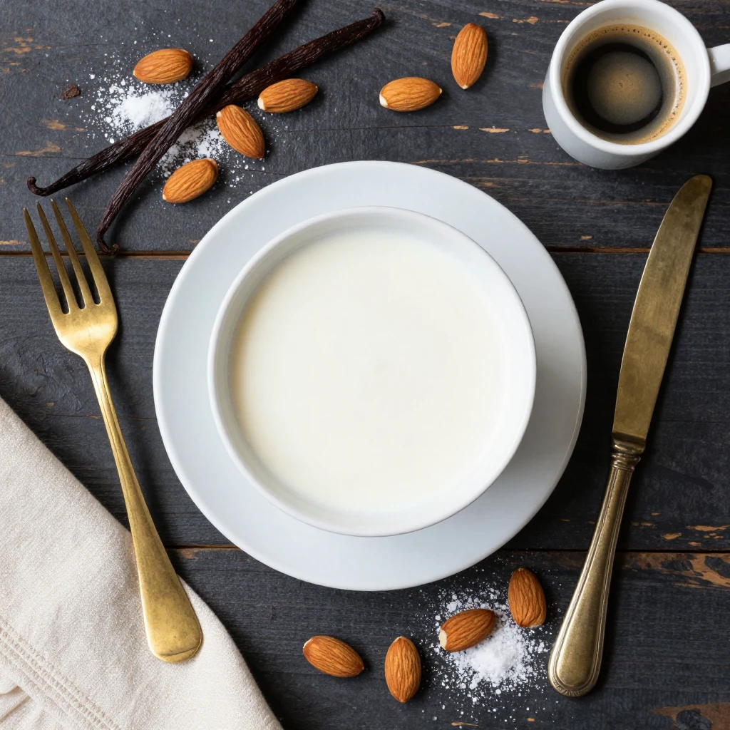 Selbstgemachte Mandelmilch