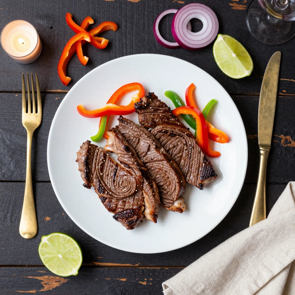 Skirt Steak Fajitas