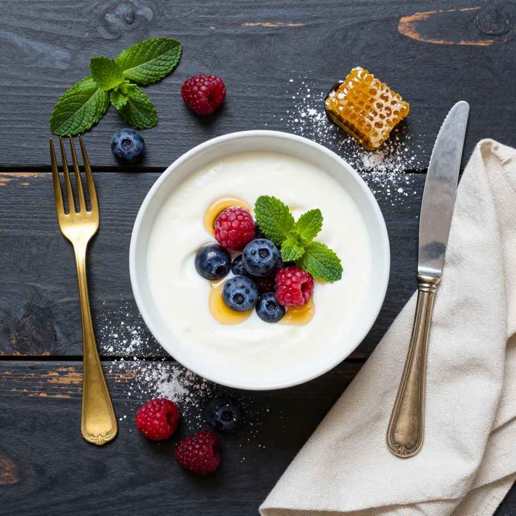 Skyr-Beeren-Parfait
