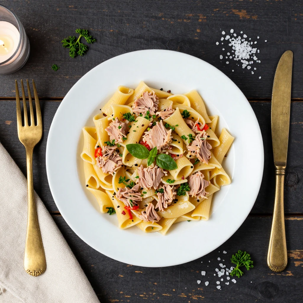 Thunfisch-Pasta-Auflauf