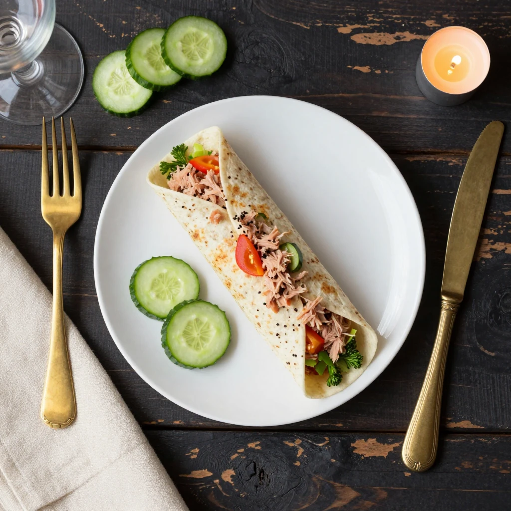 Thunfisch-Wrap Express