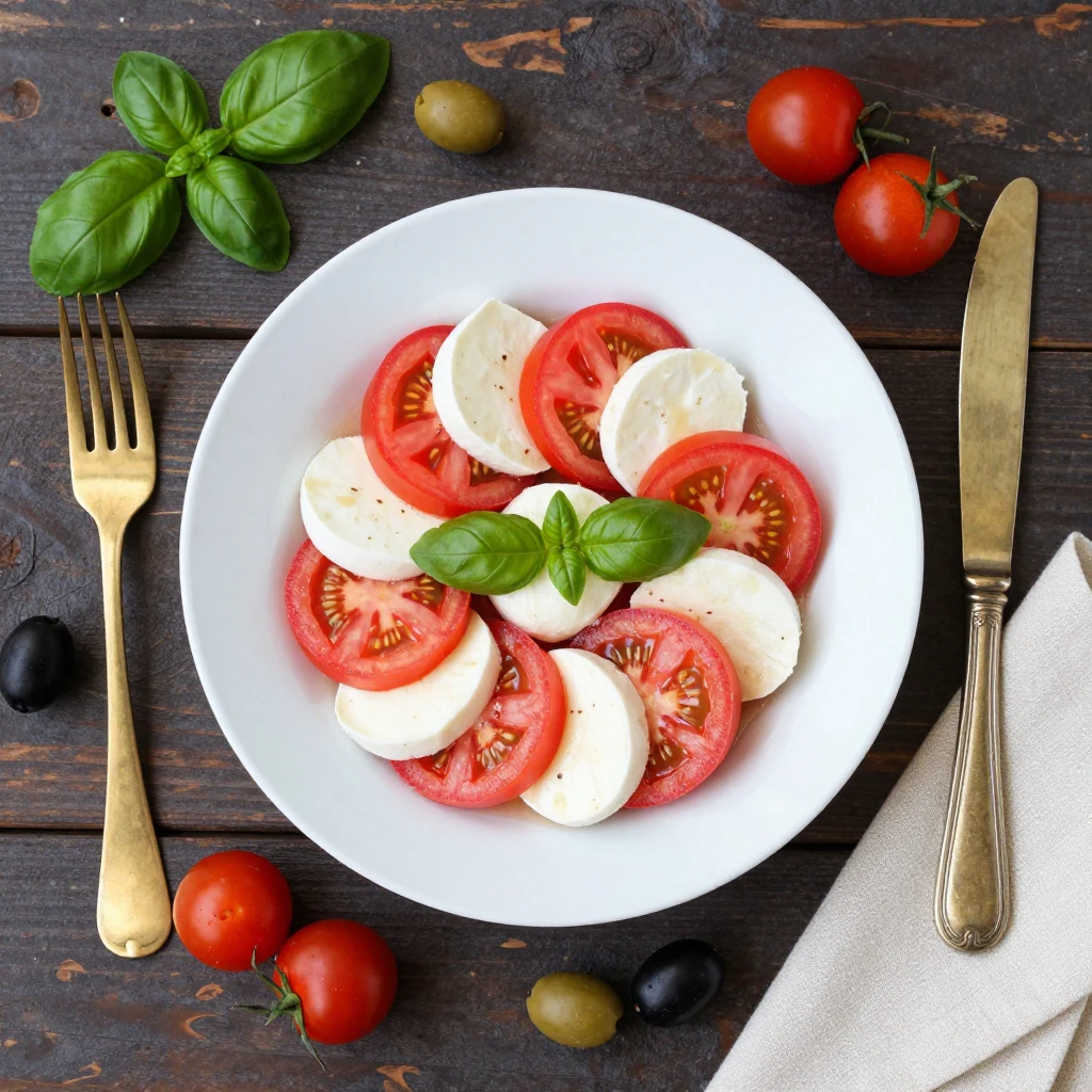 Tomaten-Mozzarella-Salat