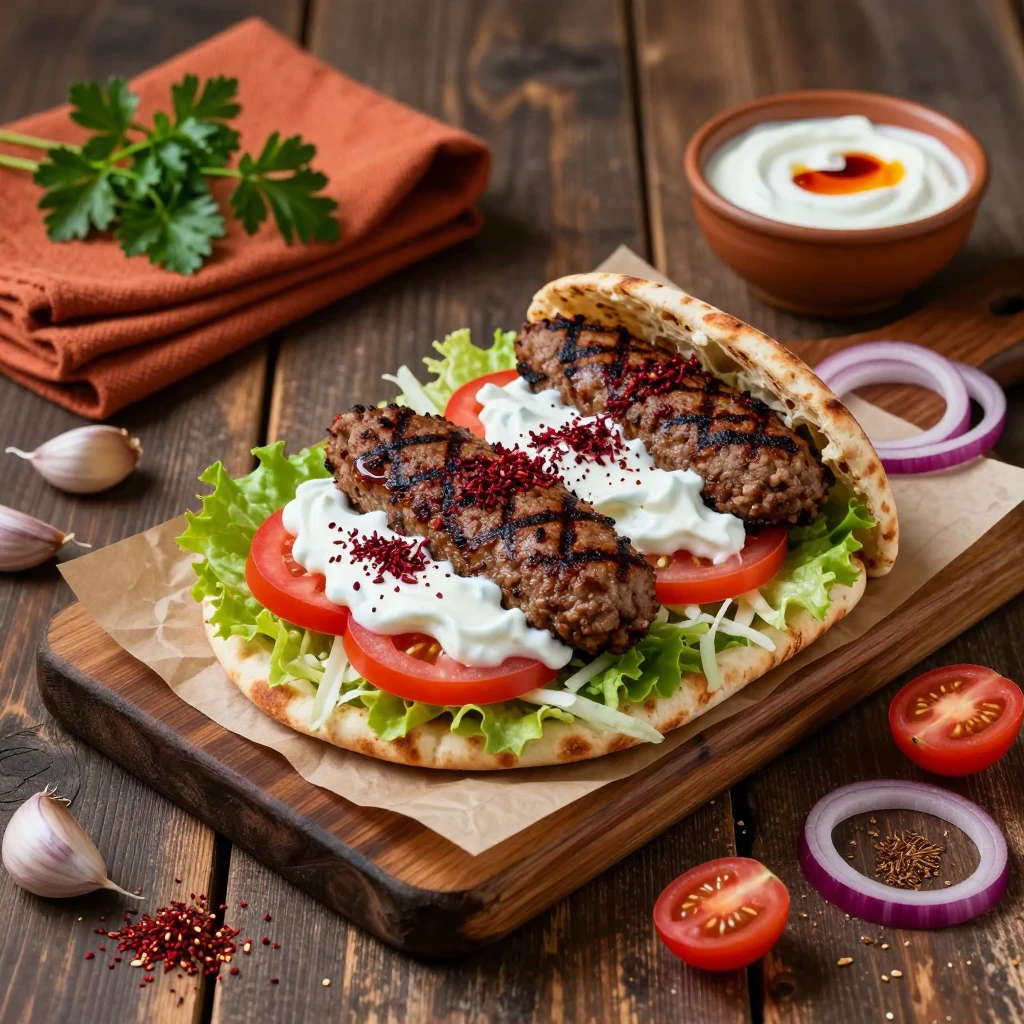 Türkischer Köfte-Burger