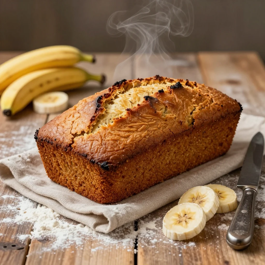 Veganes Bananenbrot