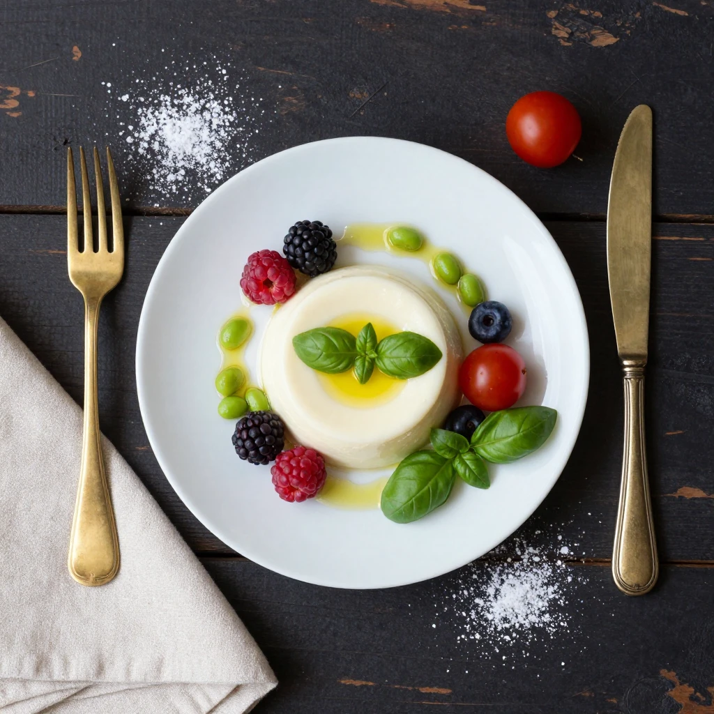Veganes Panna Cotta