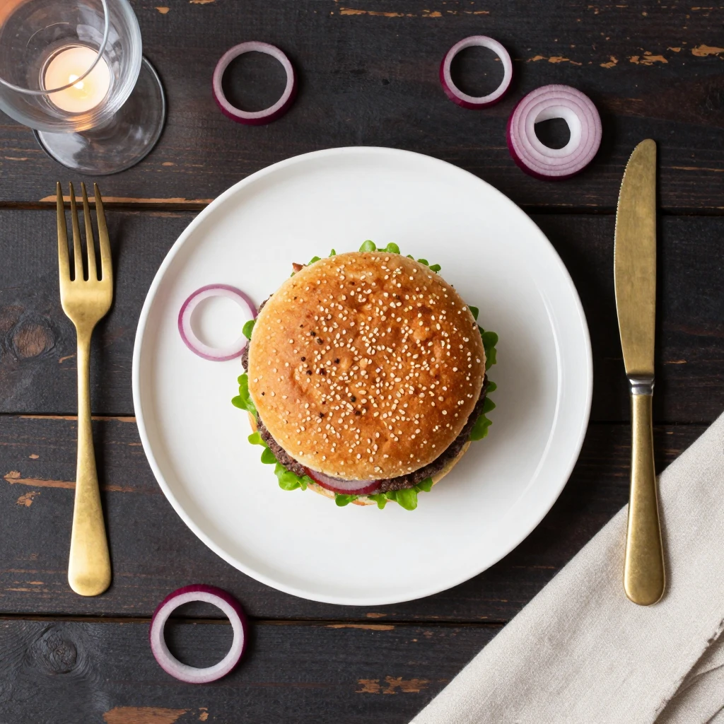 Vegetarischer Burger
