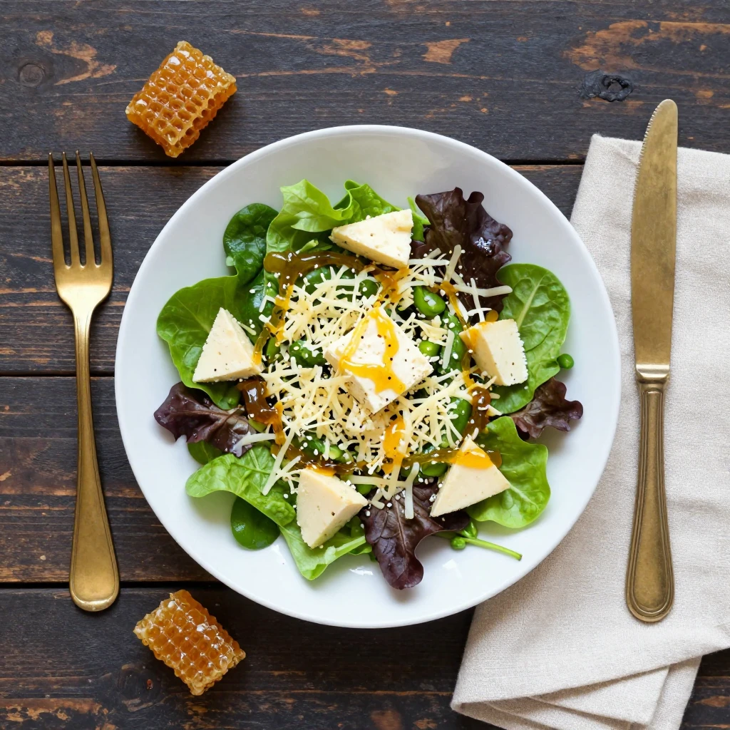 Ziegenkäse-Salat