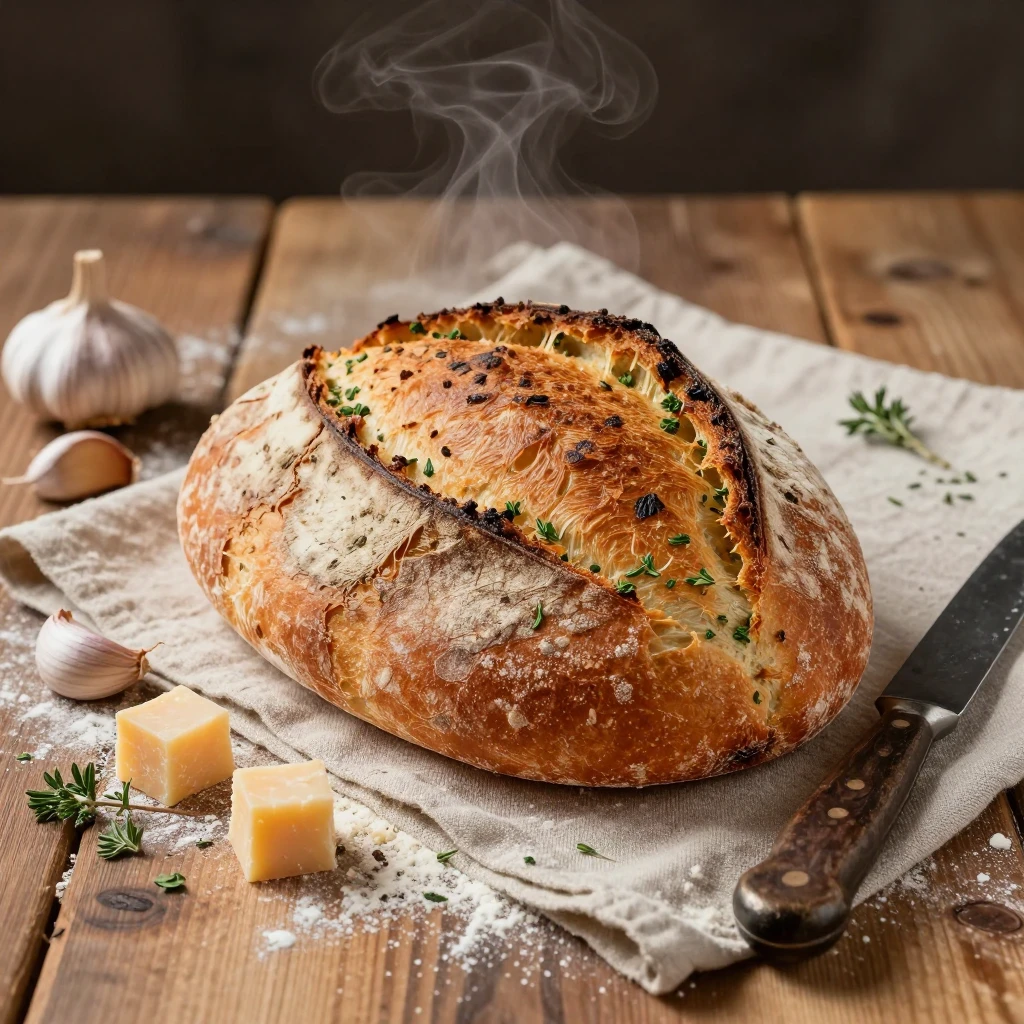 Zupfbrot Käse-Kräuter